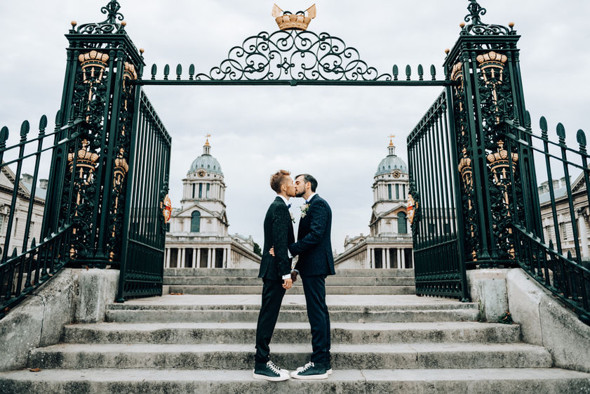 RYAN & DANIEL_WEDDING DAY PHOTOGRAPHY AT THE TRAFALGAR TARVERN_GREENWICH LONDON_WEB QUALIT