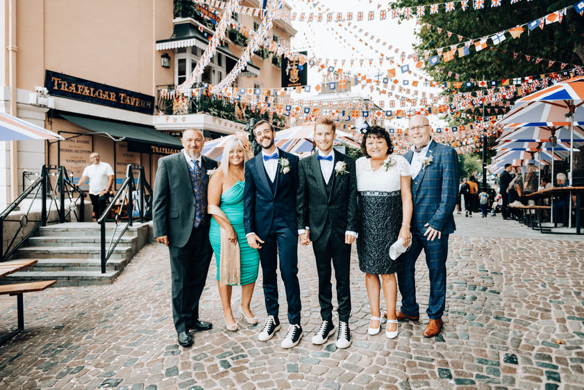 RYAN & DANIEL_WEDDING DAY PHOTOGRAPHY AT THE TRAFALGAR TARVERN_GREENWICH LONDON_WEB QUALIT