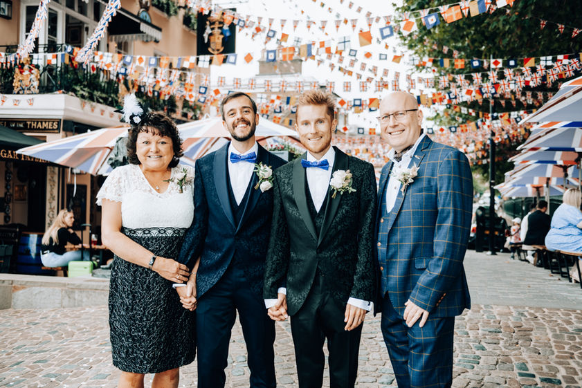 RYAN & DANIEL_WEDDING DAY PHOTOGRAPHY AT THE TRAFALGAR TARVERN_GREENWICH LONDON_WEB QUALIT