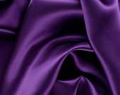 Thumbnail: Plum Satin Scrunchie