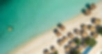 Aerial view of a beautiful Bahamas honeymoon resort