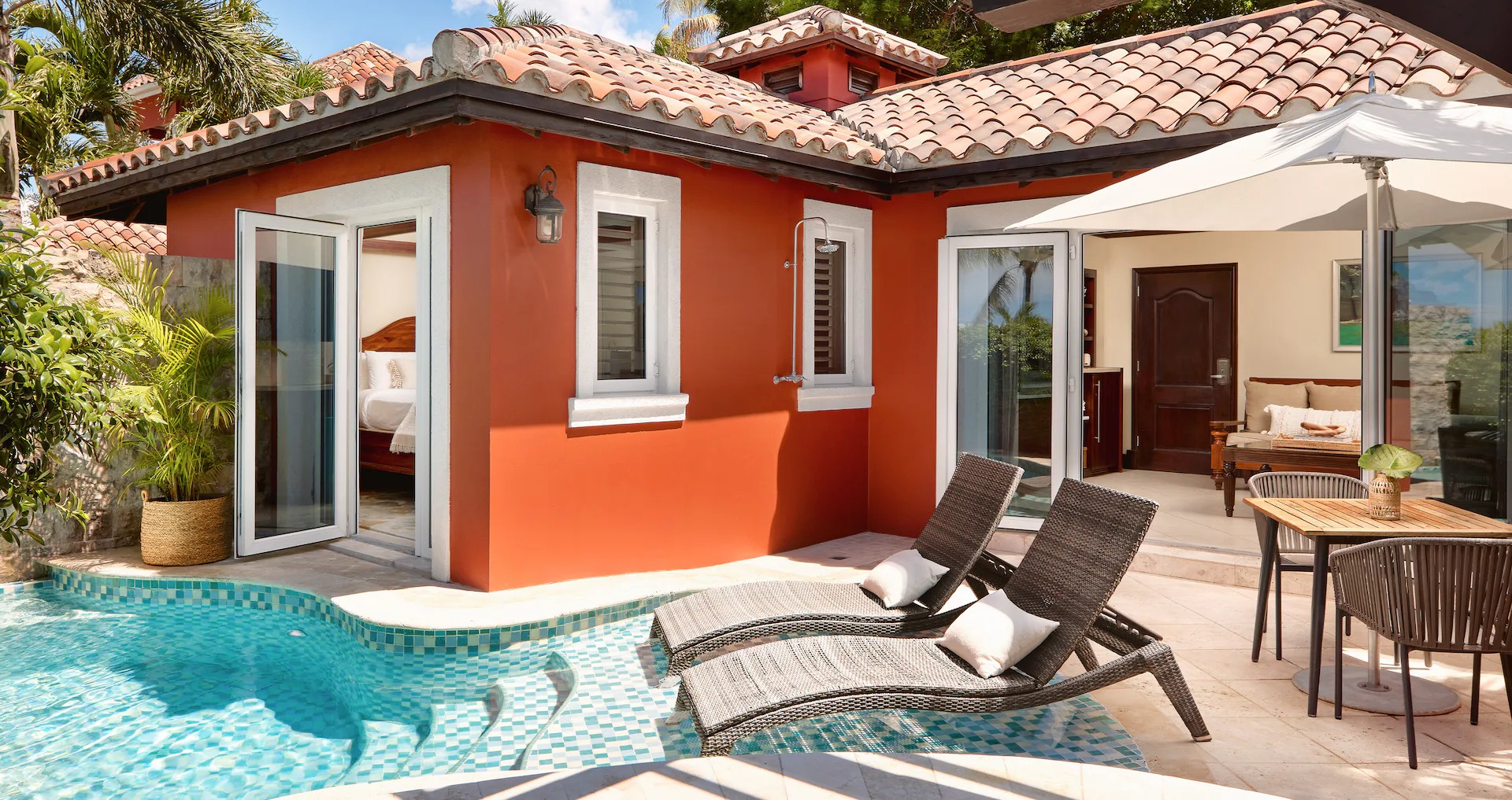 Mediterranean Village Butler suite at Sandals Grande Antigua