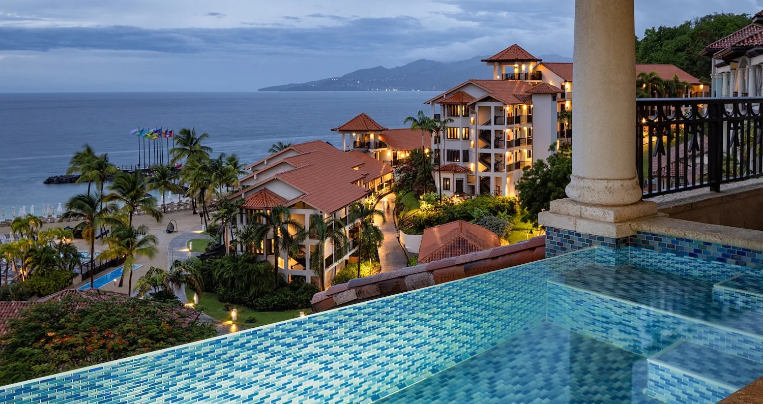 SkyPool balcony suite at Sandals Grenada