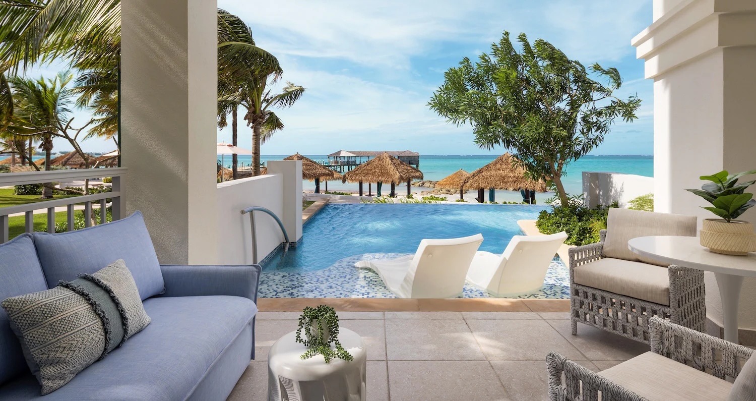 Butler suite at Sandals Royal Bahamian