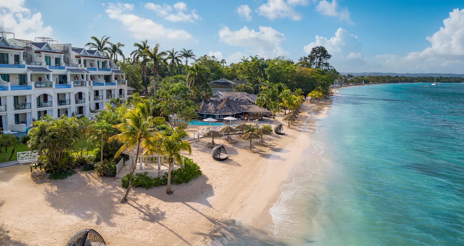 Seven Mile Beach at Sandals Negril, Jamaica