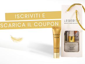 Ricevi gratis la Legerity Baggie: crema di bellezza + balm districante capelli