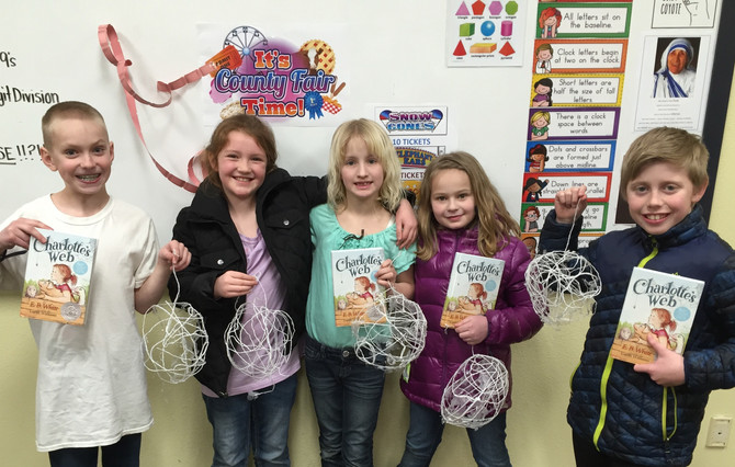 Mr. Rehder's "Some, Terrific, Radiant" Class Finishes Charlotte's Web