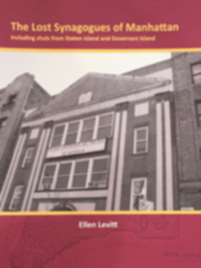 Lost Synagogues of Manhattan