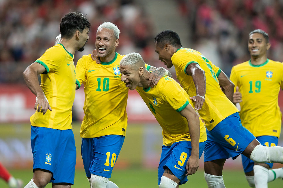 O Brasil quer conquistar o hexacampeonato