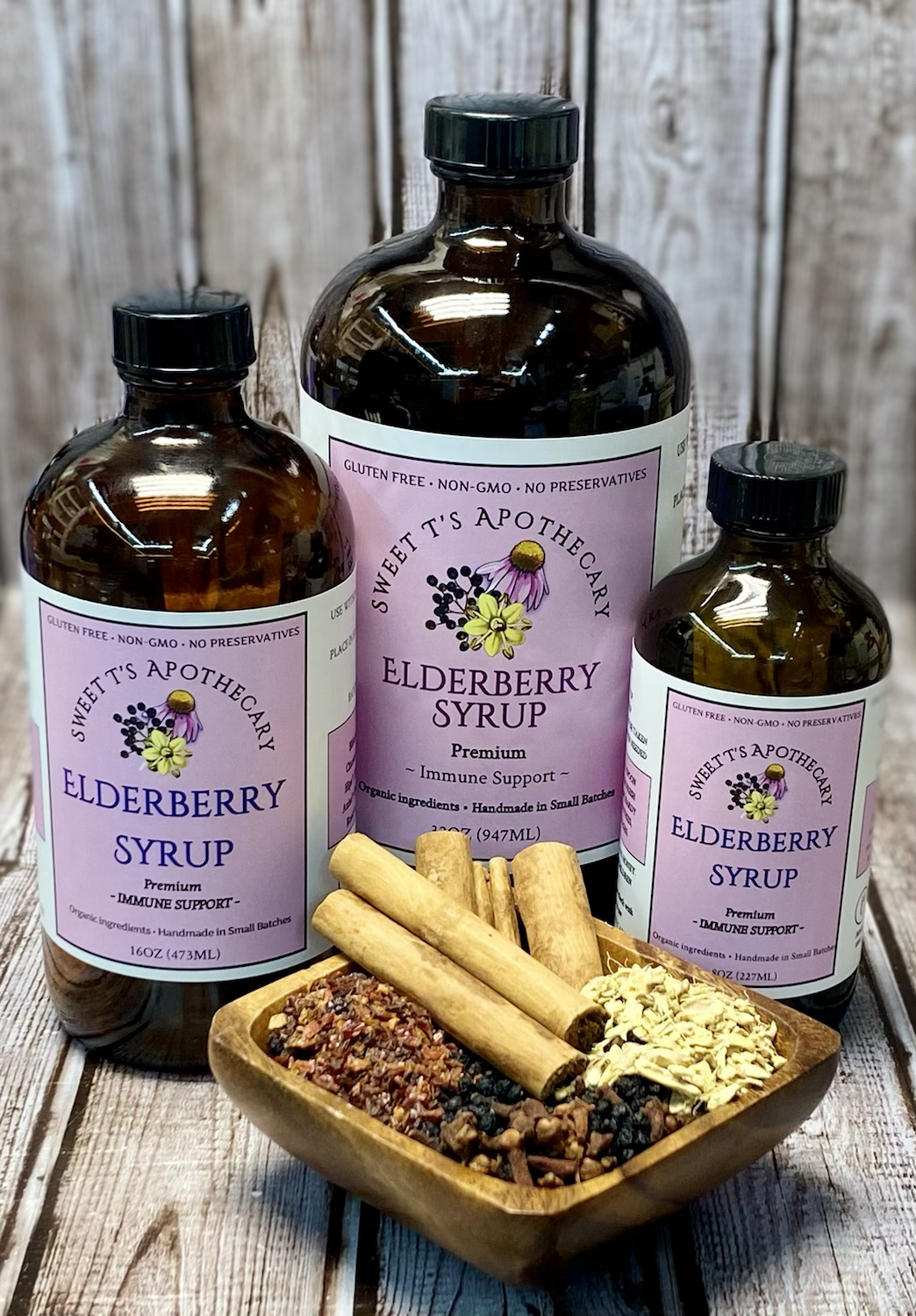 Elderberry Syrup - Premium**