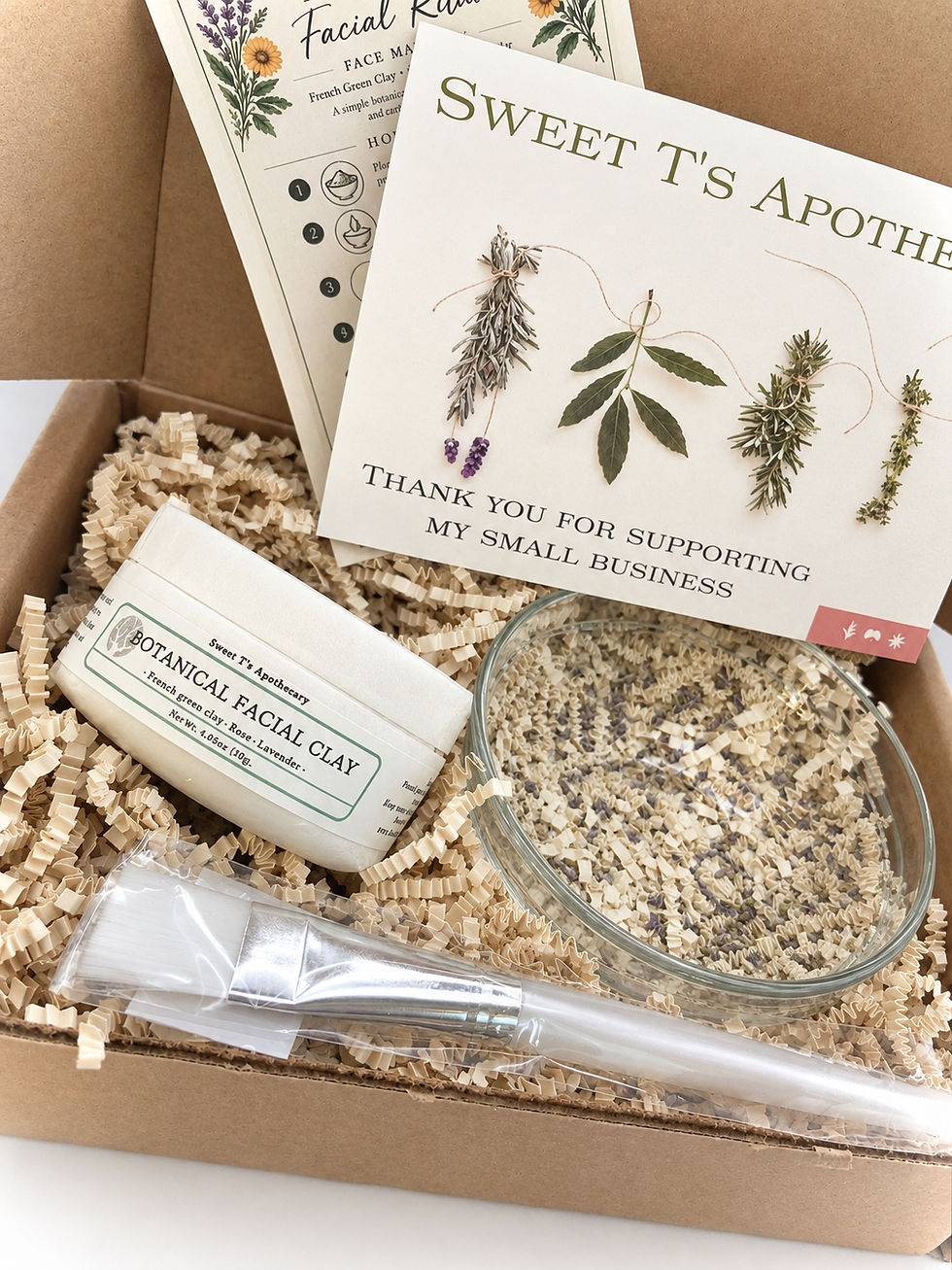 Miniatura: Botanical Clay Mask Kit