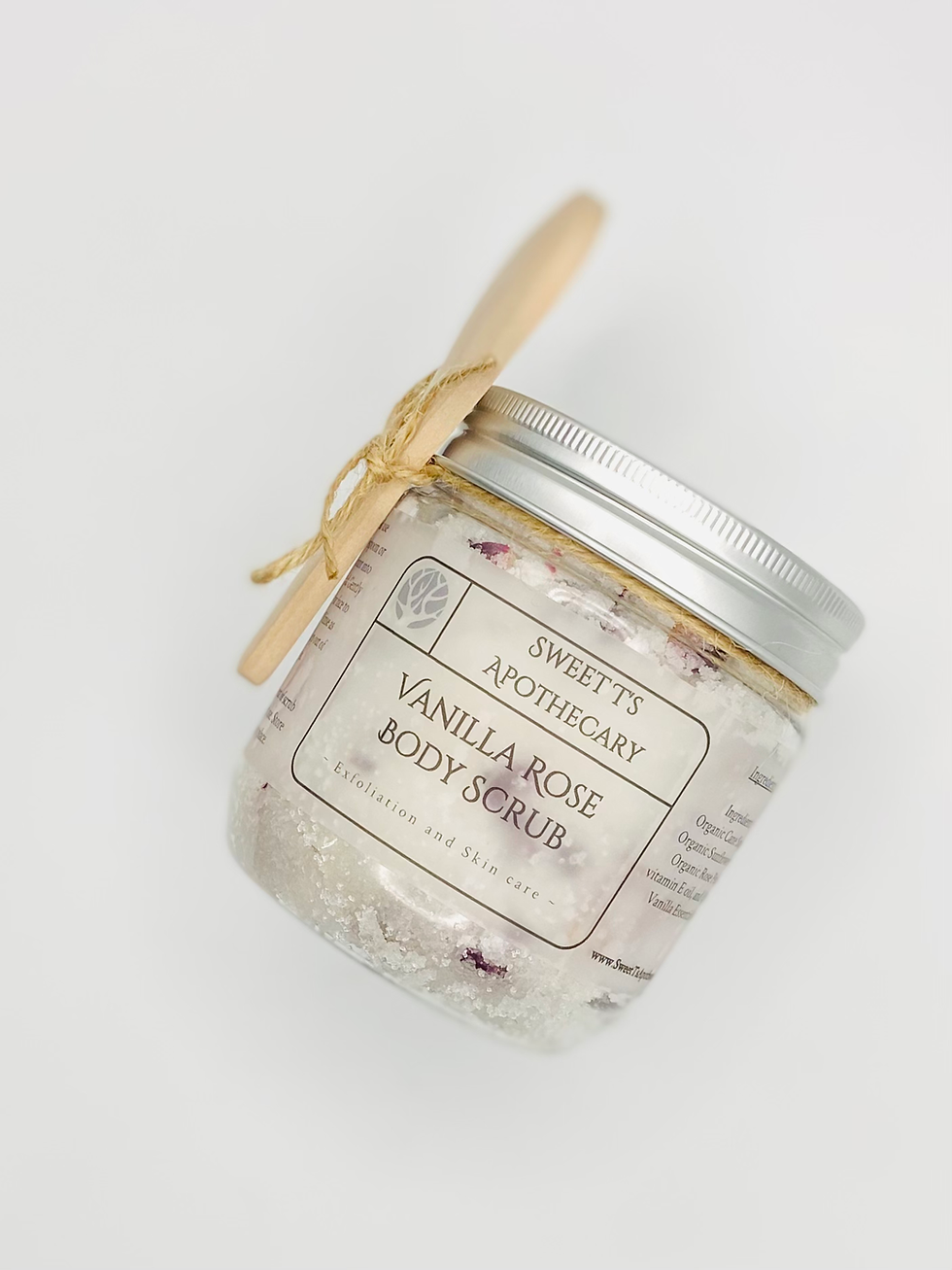 Vanilla Rose Sugar Scrub