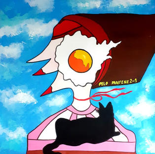 Gato y huevo
