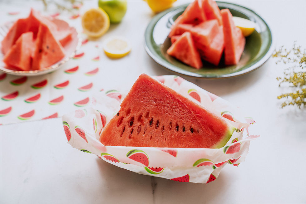 Miniaturbild: Bienenwachstuch Wassermelone XL