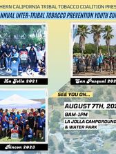 4th Annual Inter-Tribal Tobacco Prevention Youth Summit on August 7th