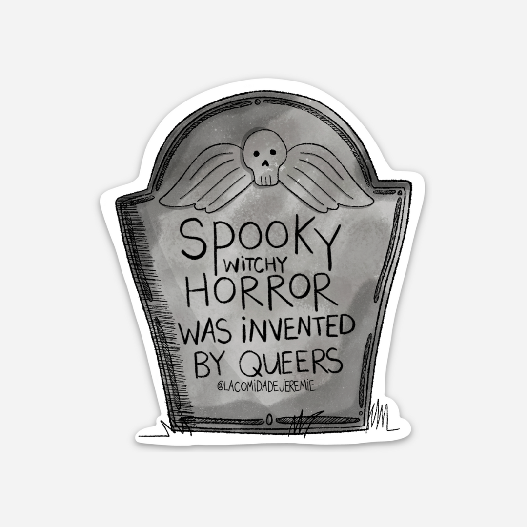 queer horror sticker