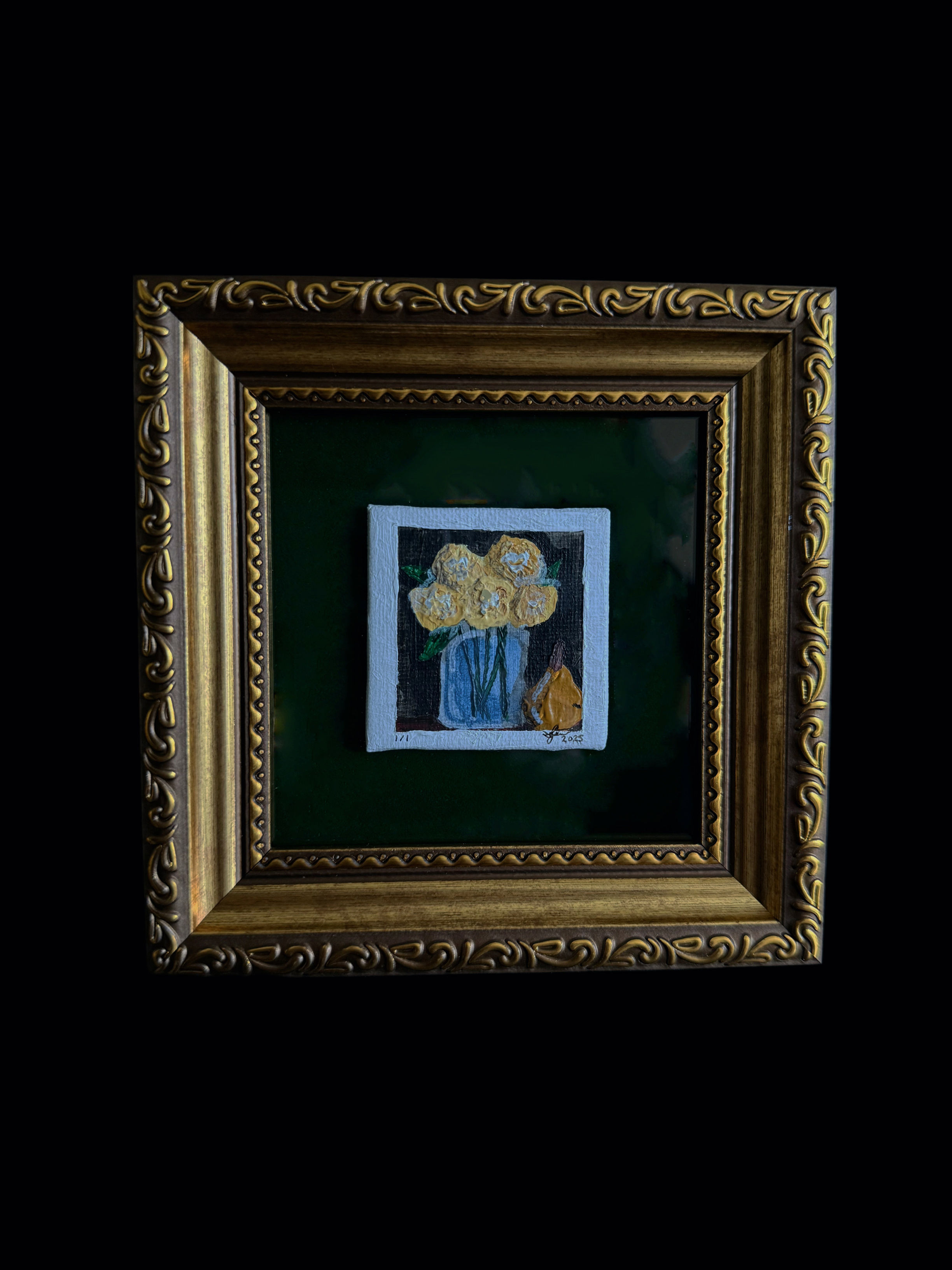 the pear bouquet painting
