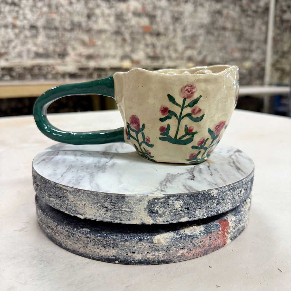autumn mums mug