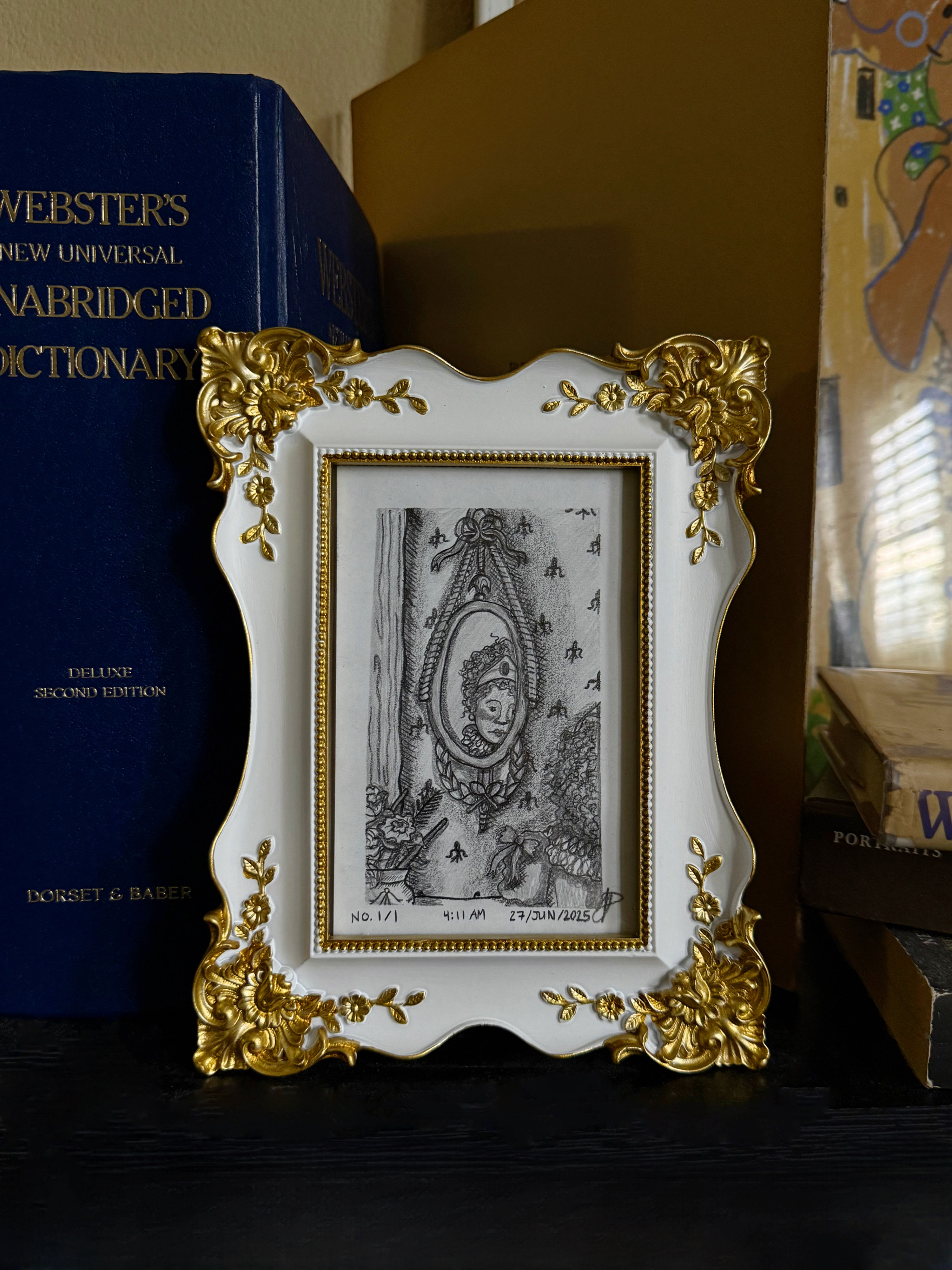 girl in the gilded mirror no. 1