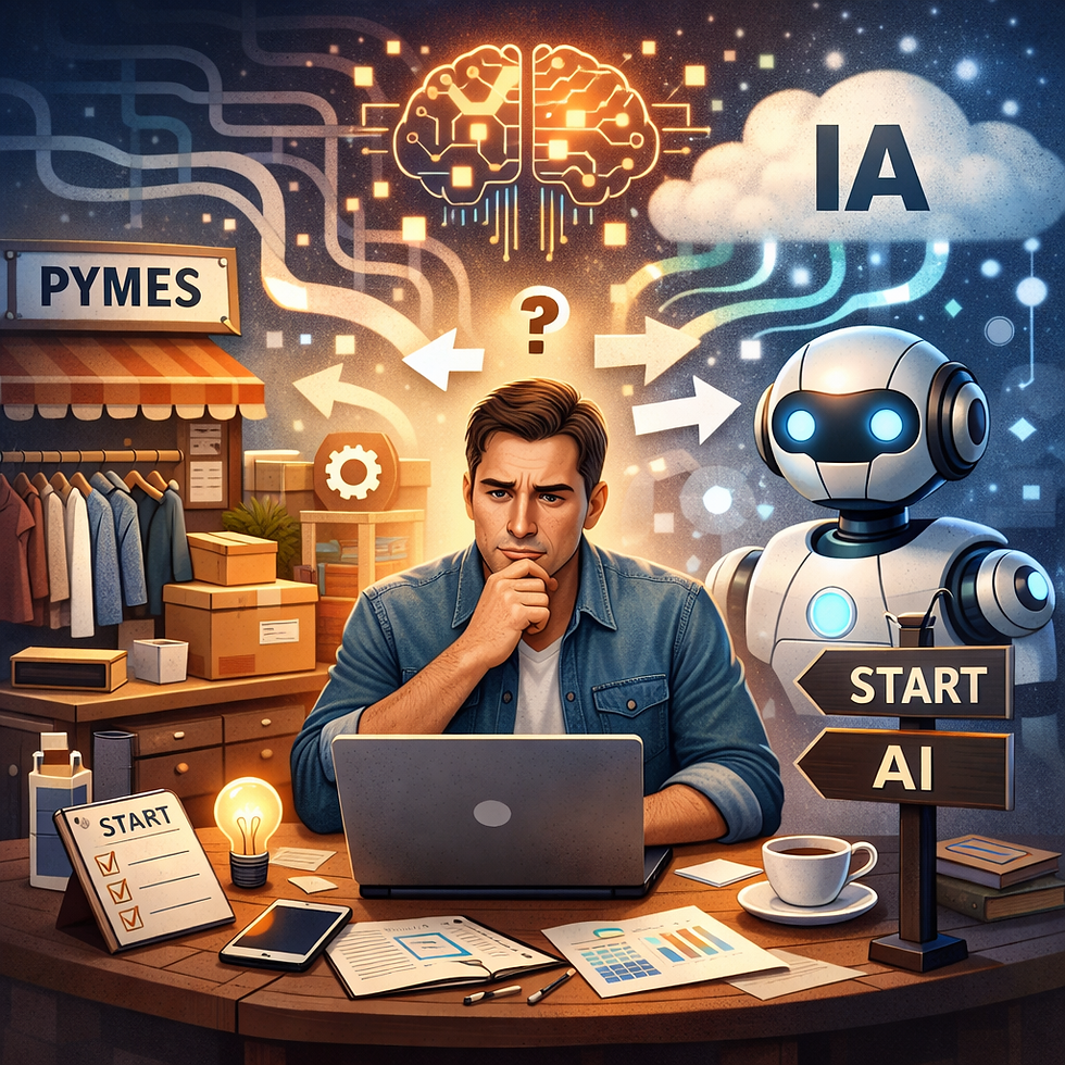 PYMES e IA: cómo empezar sin perderse en la moda