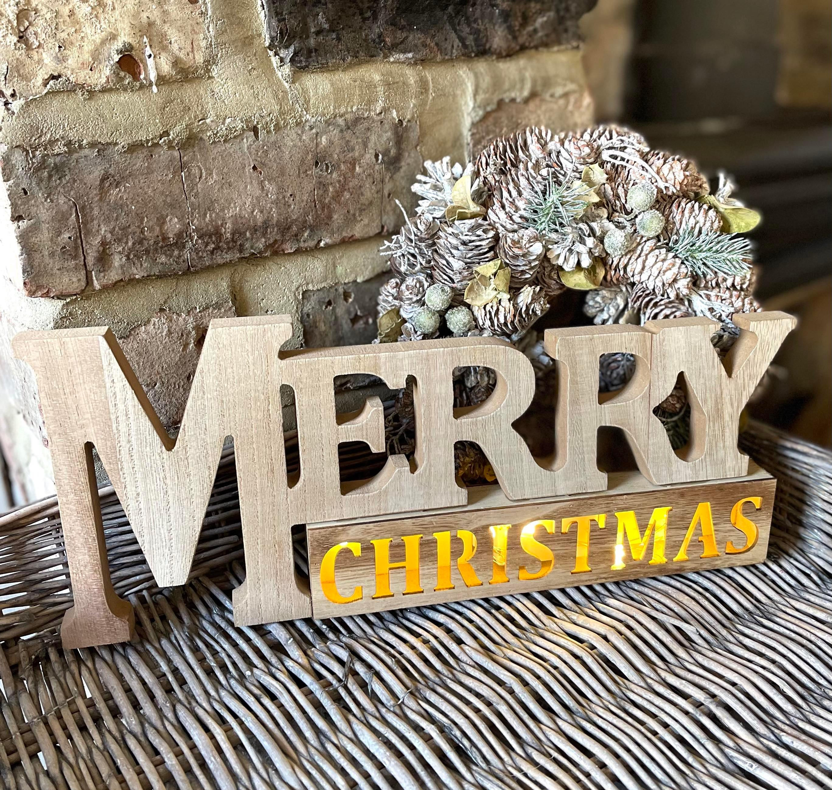 Merry Christmas Sign