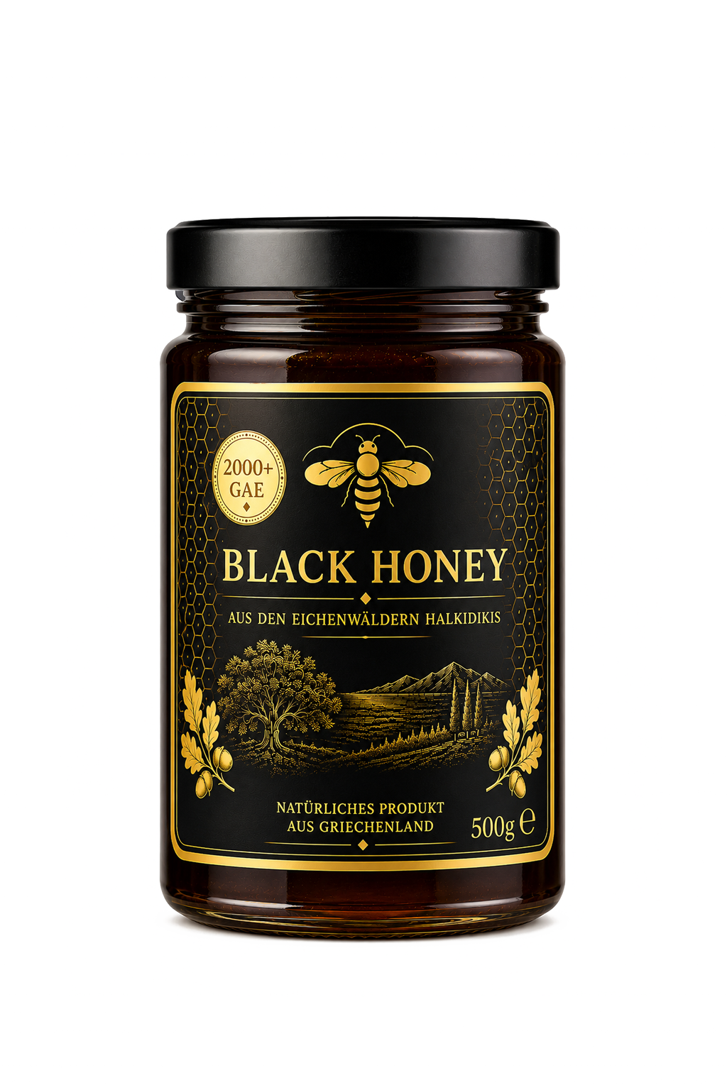 Black Honey - Eichenhonig aus Chalkidiki