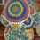 Miniatura: Lampada mosaico fungo multicolore