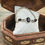 Miniatura: Bracciale in argento 925 con tre pietre di onice nero, dal design elegante e minimalista.