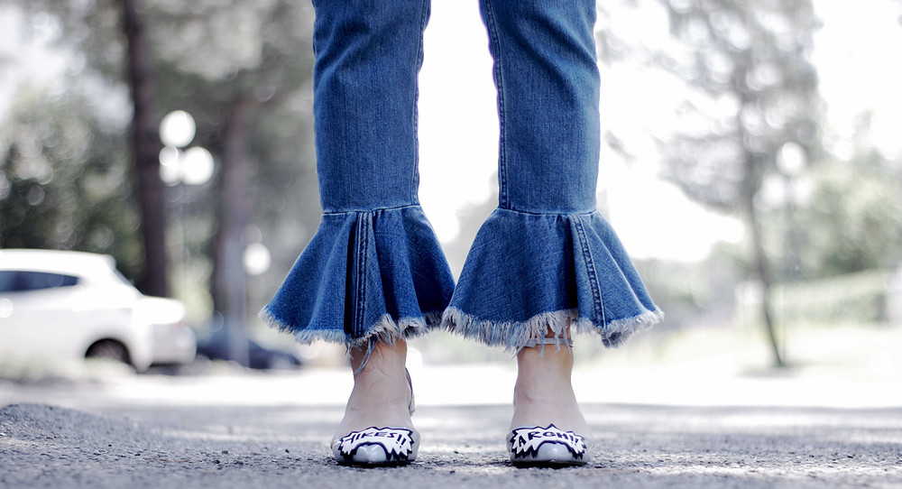WTF?! Frilly Jeans