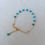 Thumbnail: turquoise chip bracelet