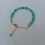 Thumbnail: blue glass bracelet