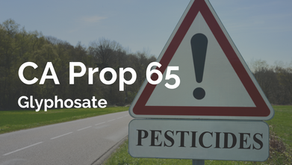 加州 65 草甘膦(Glyphosate)警語與標示內容