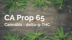 加州 65 公布大麻煙類的警語標示建議