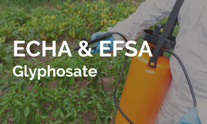 關於草甘膦：ECHA 和 EFSA 啟動磋商