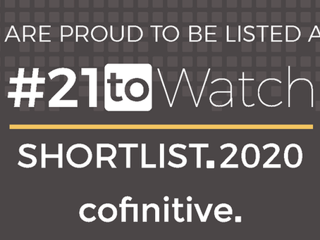 Kalium shortlisted for #21toWatch award