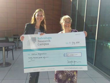 Winners of Accelerate@Babraham competition