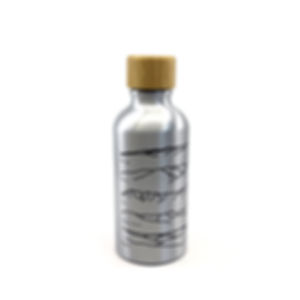 Small aluminum bottle