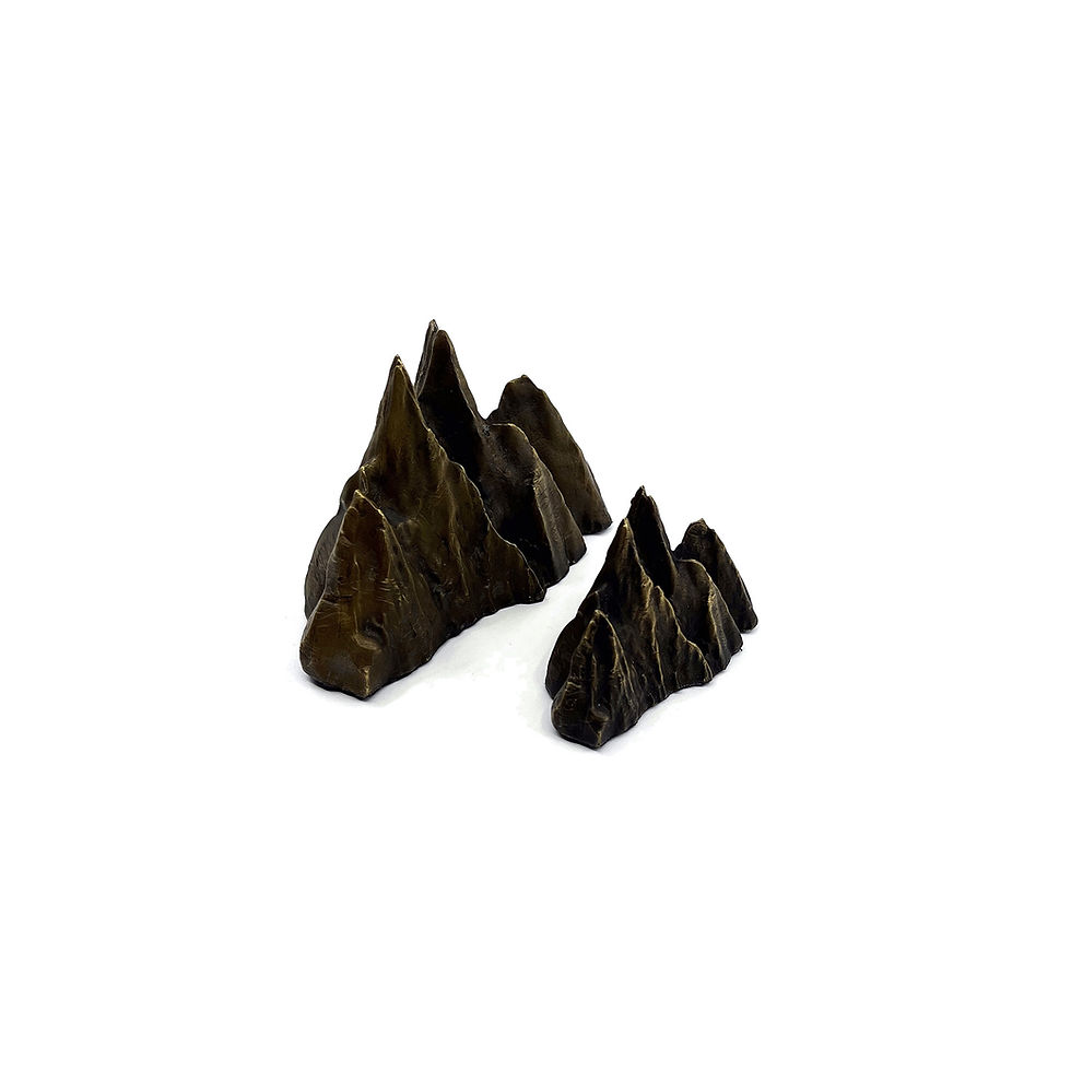 Thumbnail: Bronze sculpture mountain