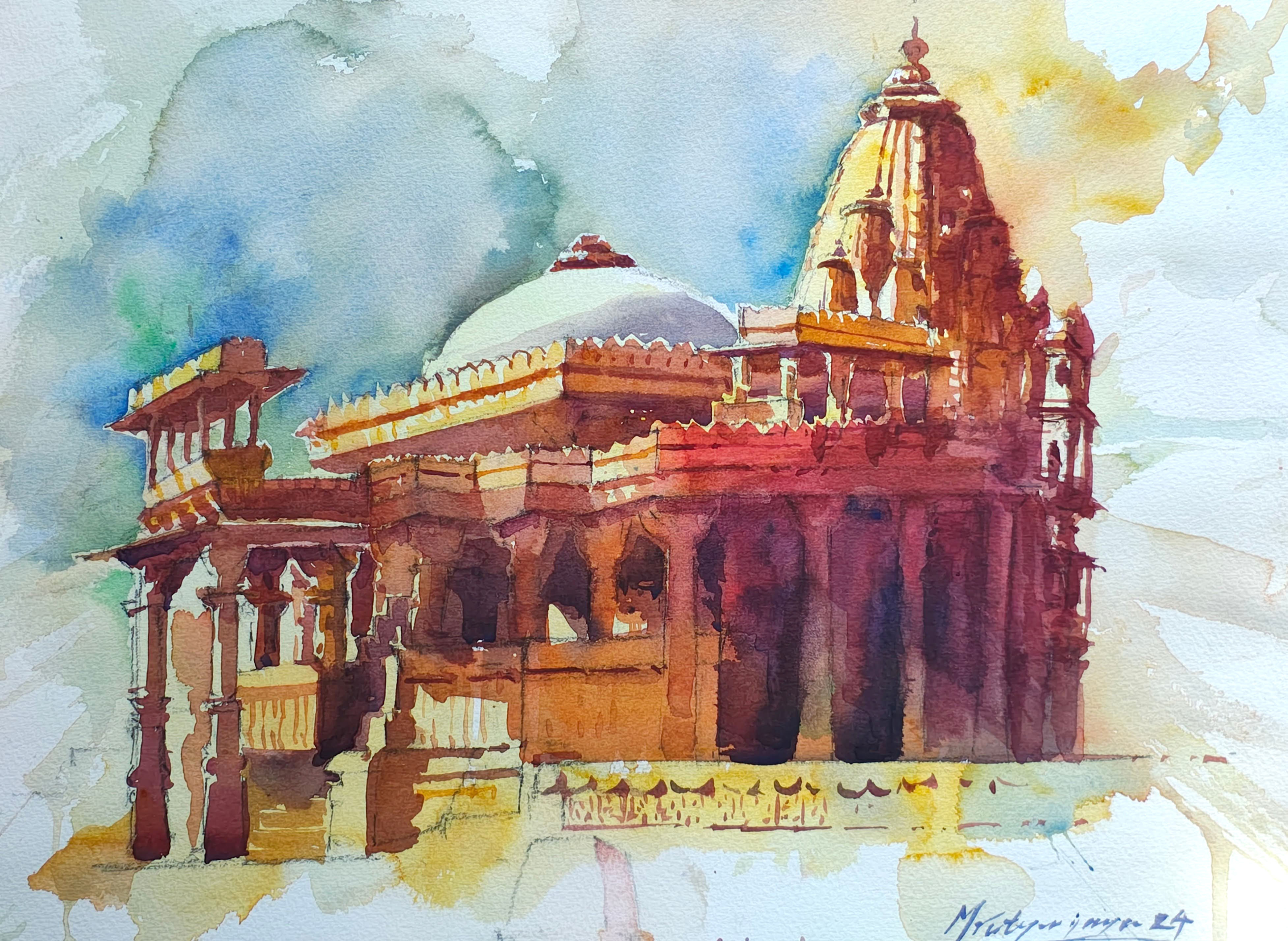 Ancient temple, Mandore Garden, Jodhpur