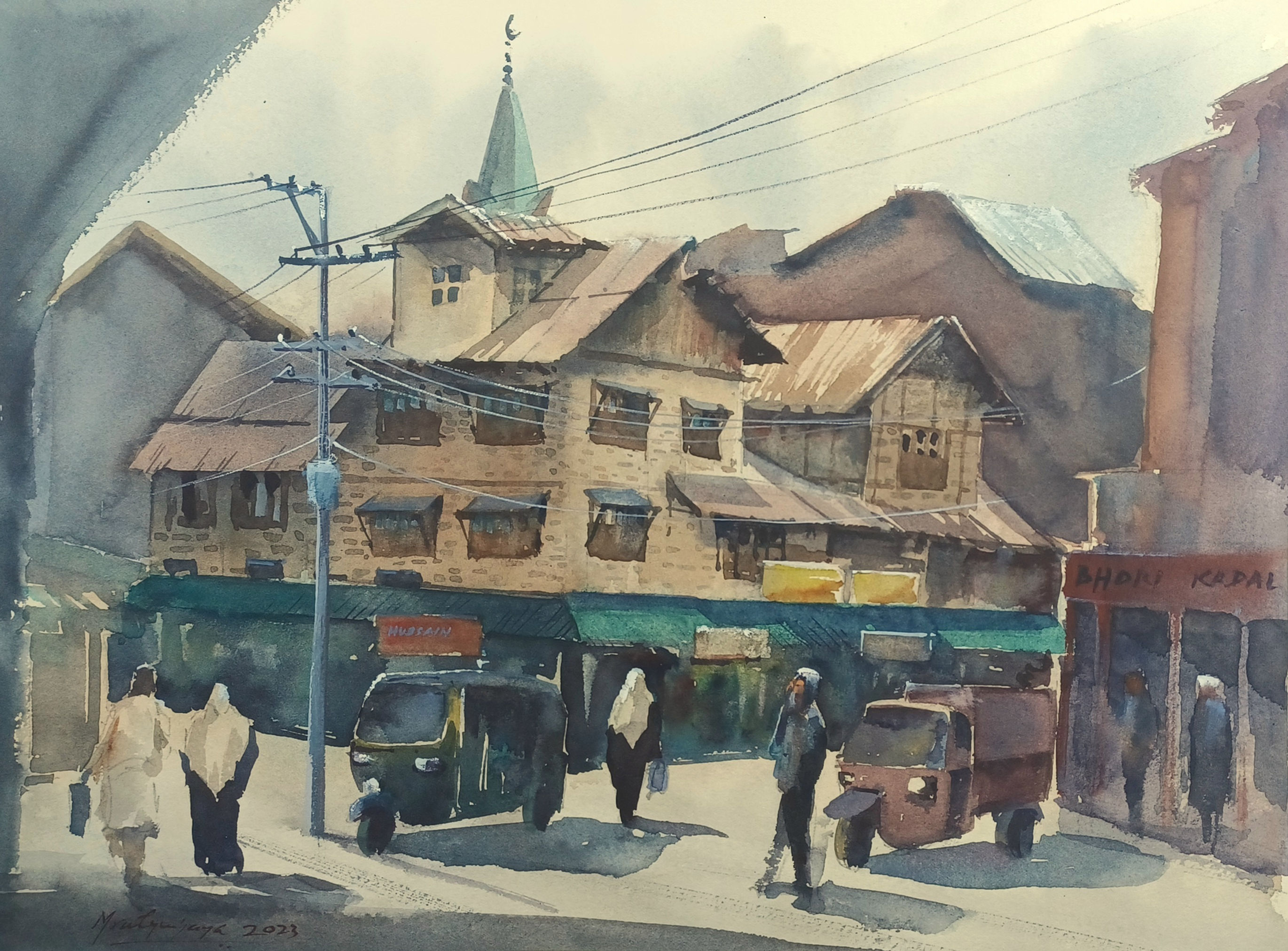 Downtown Srinagar(Bohri Kadal)