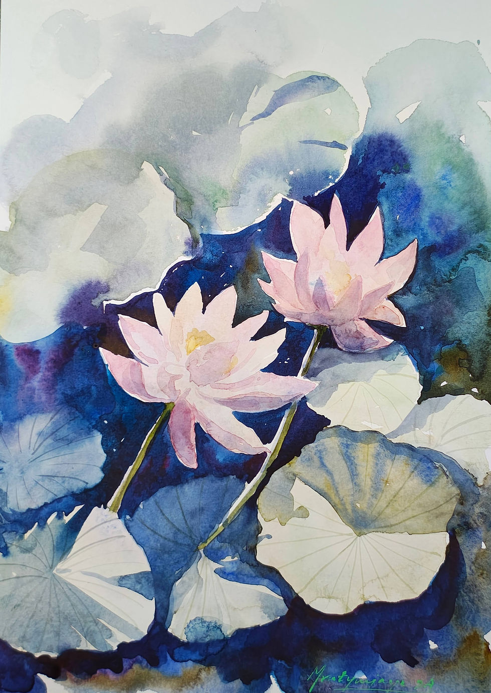 Lotus pair