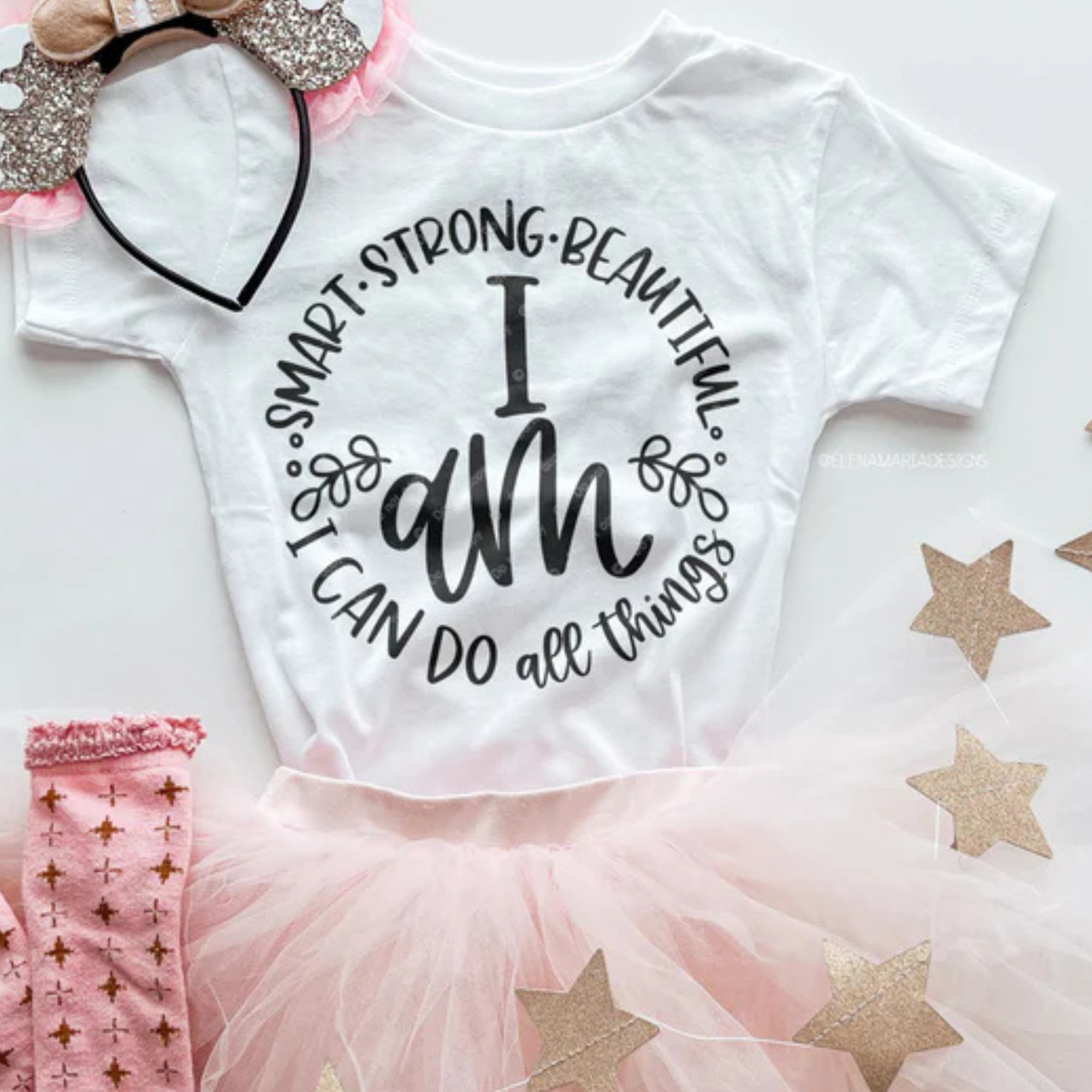 I Am Screen Print Transfer