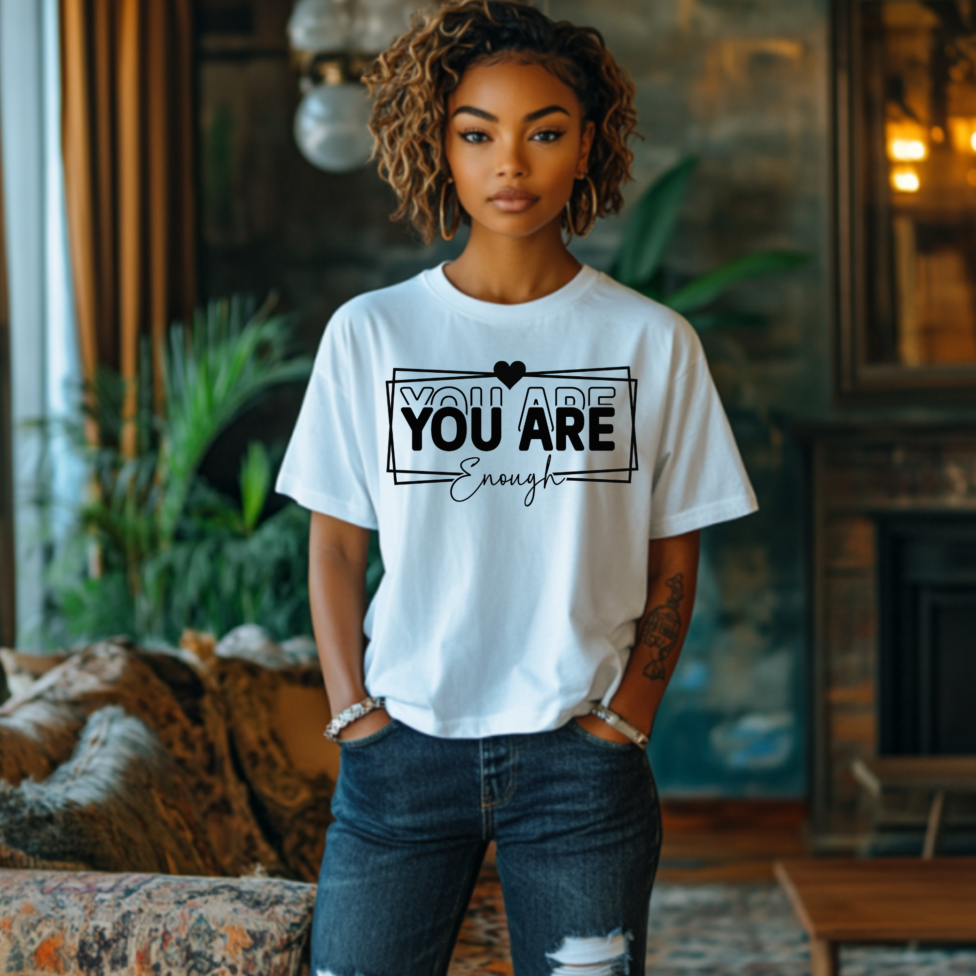 YOU ARE ENOUGH PNG
