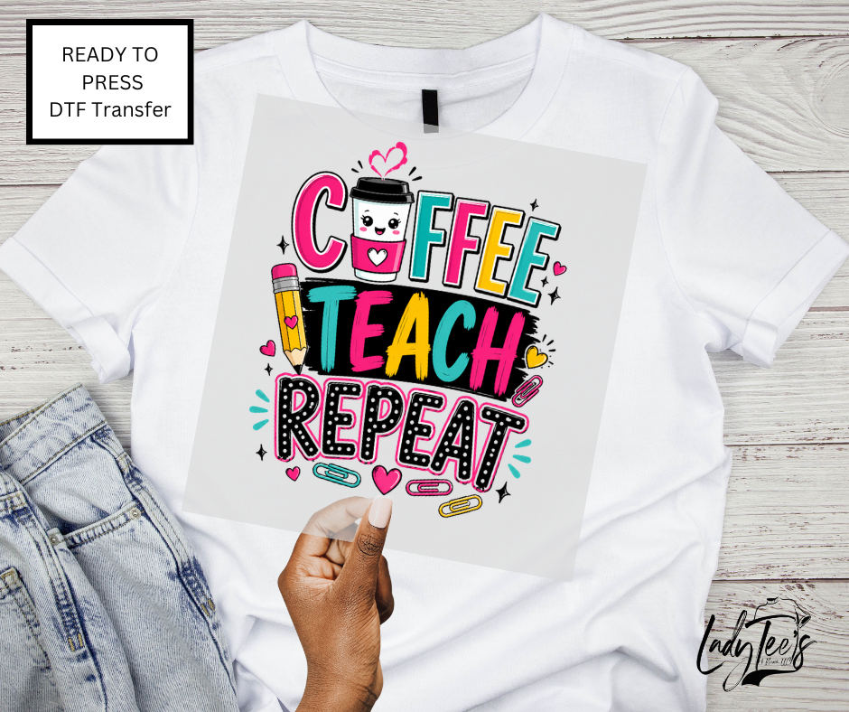 Thumbnail: BACK TO SCHOOL TEACHER STARTER BUNDLE DTF TRANSFER
