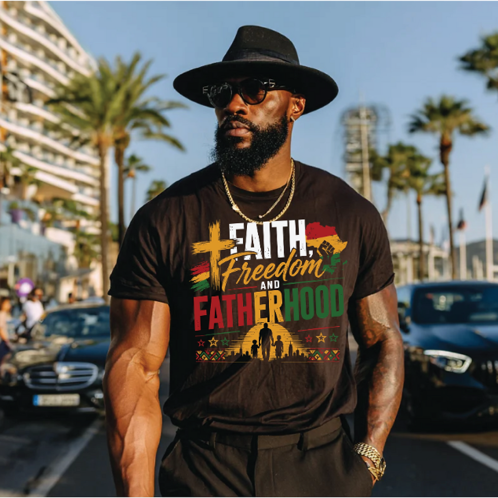 Thumbnail: FAITH, FREEDOM & FATHERHOOD SHIRT