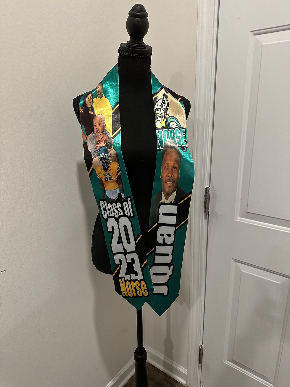 Custom Grad Stole 60 &70 Inch 