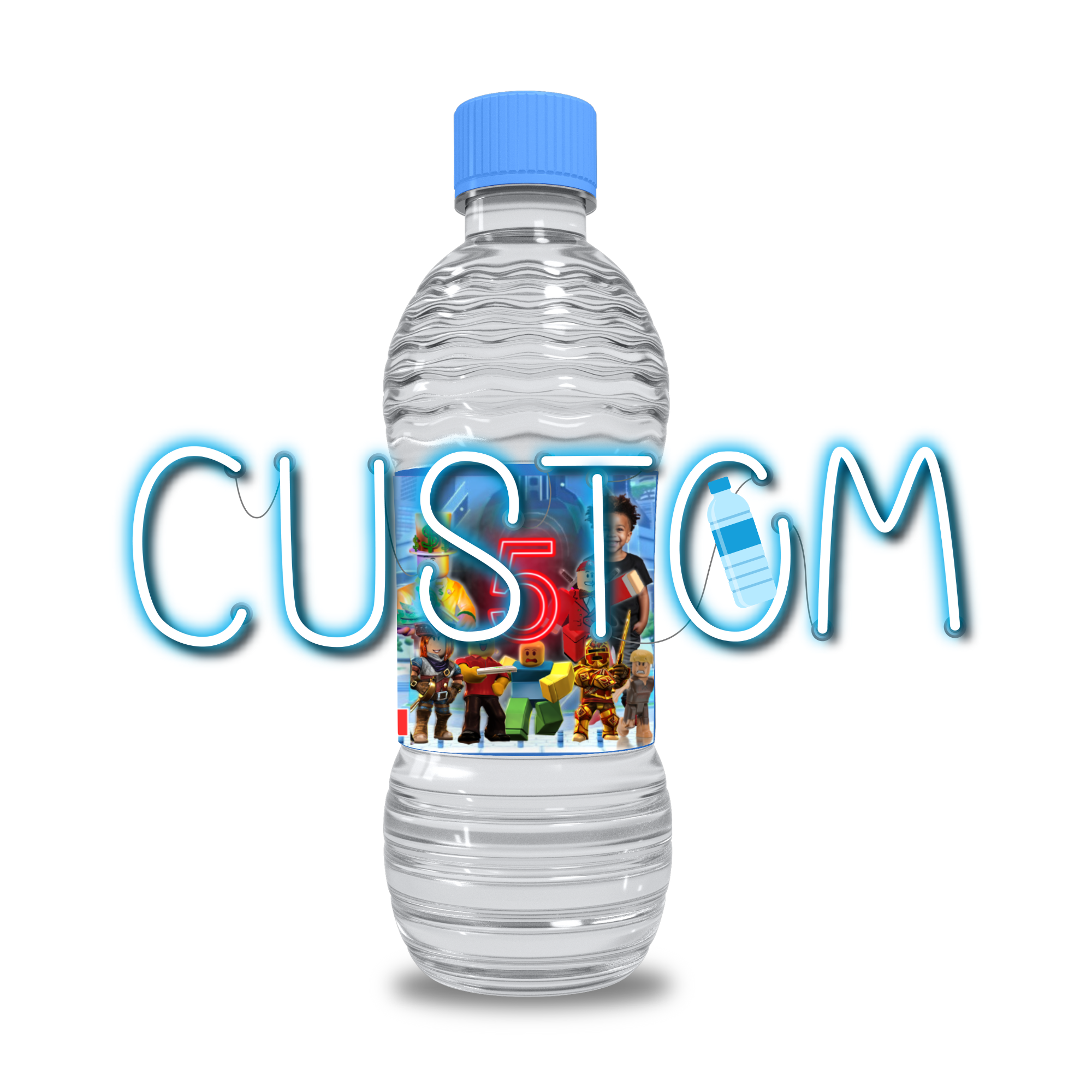 Custom Water Bottles Labels