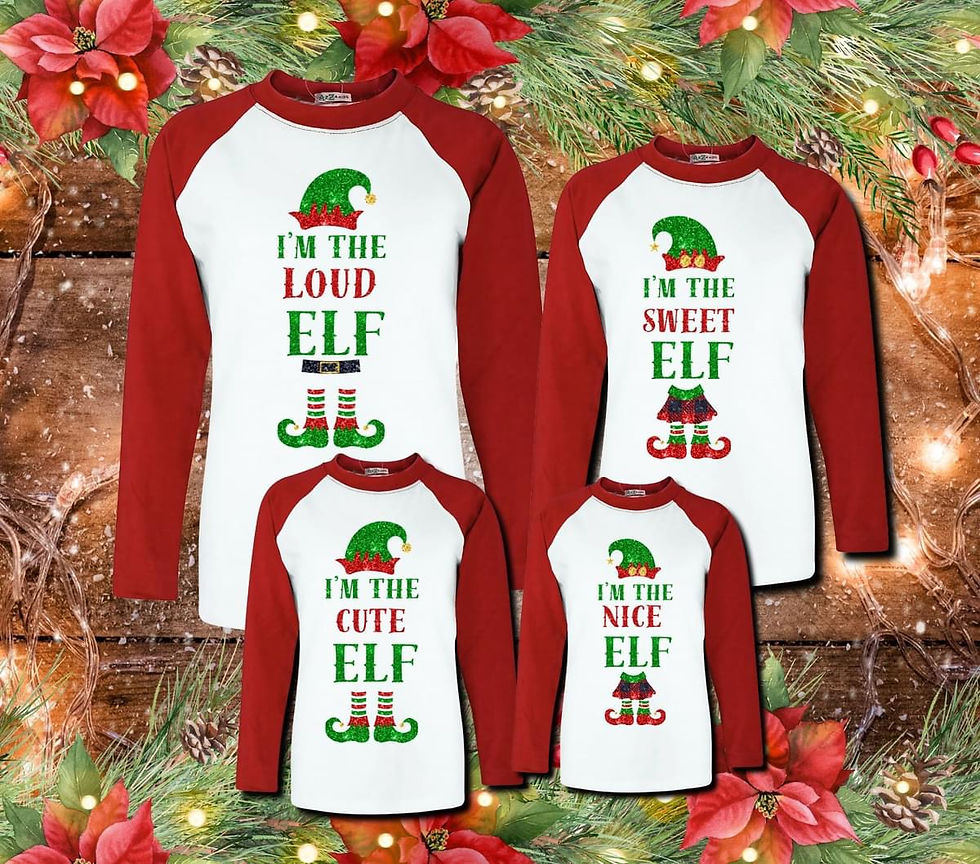 Thumbnail: Christmas Family Matching Shirts