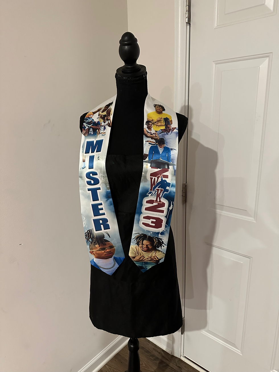 Thumbnail: Custom Grad Stole 60 &70 Inch 