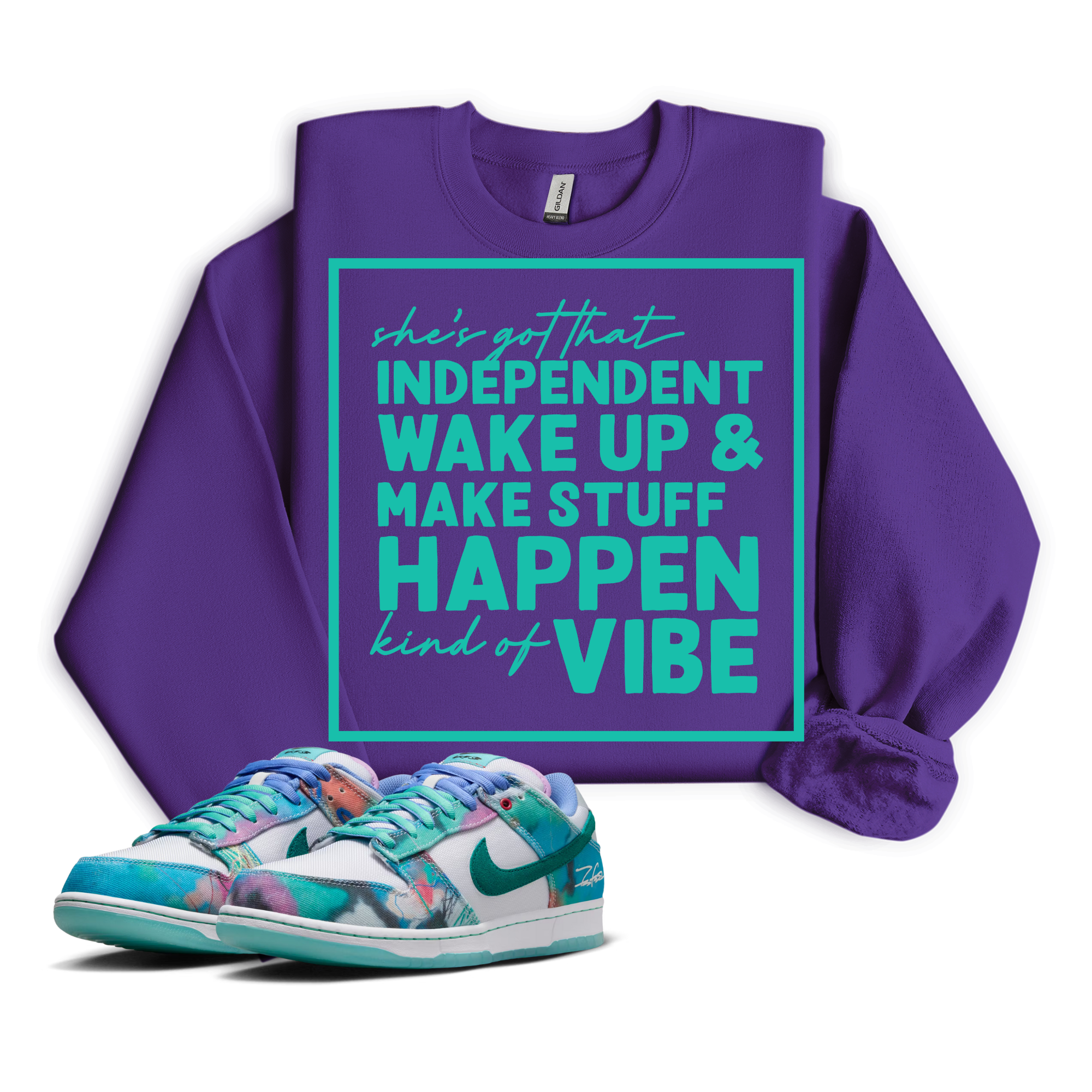 She’s got the Independent Sweater